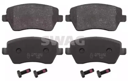 Комплект тормозных колодок, дисковый тормоз SWAG купить